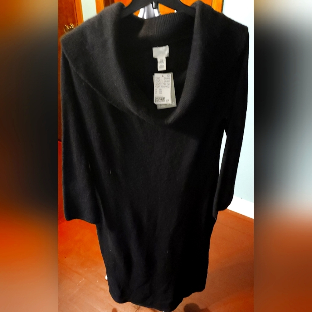 2x Black Sweater Dress